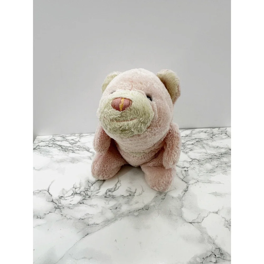 Baby Gund Lil Snuffles Plush Light Pink Teddy Bear 9